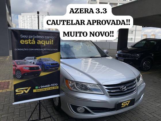 HYUNDAI AZERA 3.3 MPFI GLS SEDAN V6 24V GASOLINA 4P AUTOMÁTICO